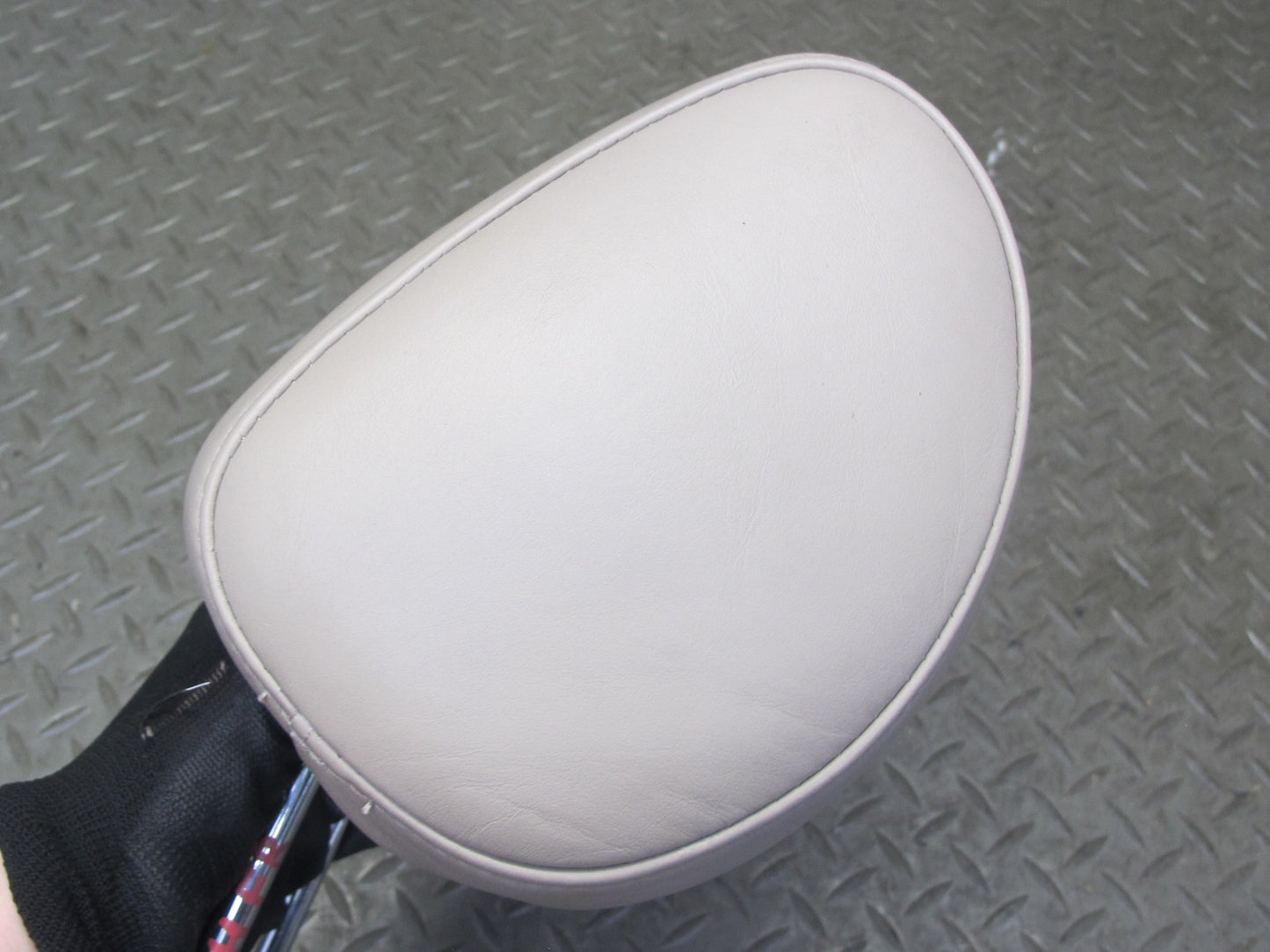 92-98 Lexus UZZ30L SC300 SC400 Set of 2 Front Seat Leather Headrest Ivory OEM