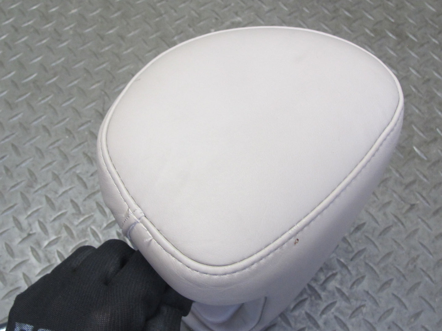 92-98 Lexus UZZ30L SC300 SC400 Set of 2 Front Seat Leather Headrest Ivory OEM