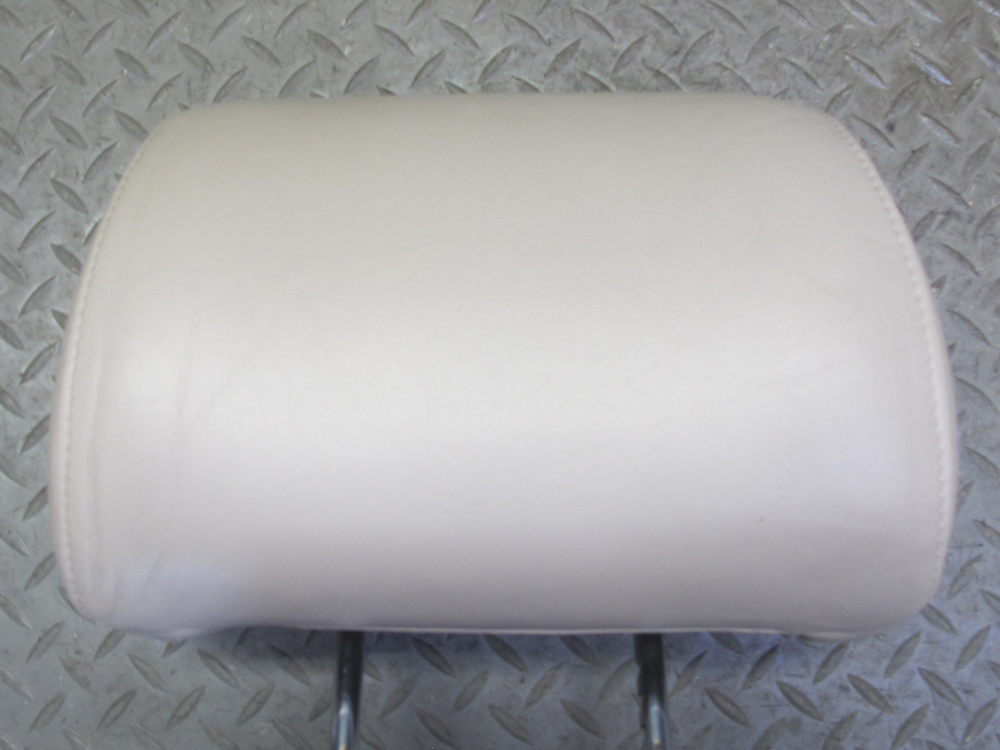 92-98 Lexus UZZ30L SC300 SC400 Set of 2 Front Seat Leather Headrest Ivory OEM
