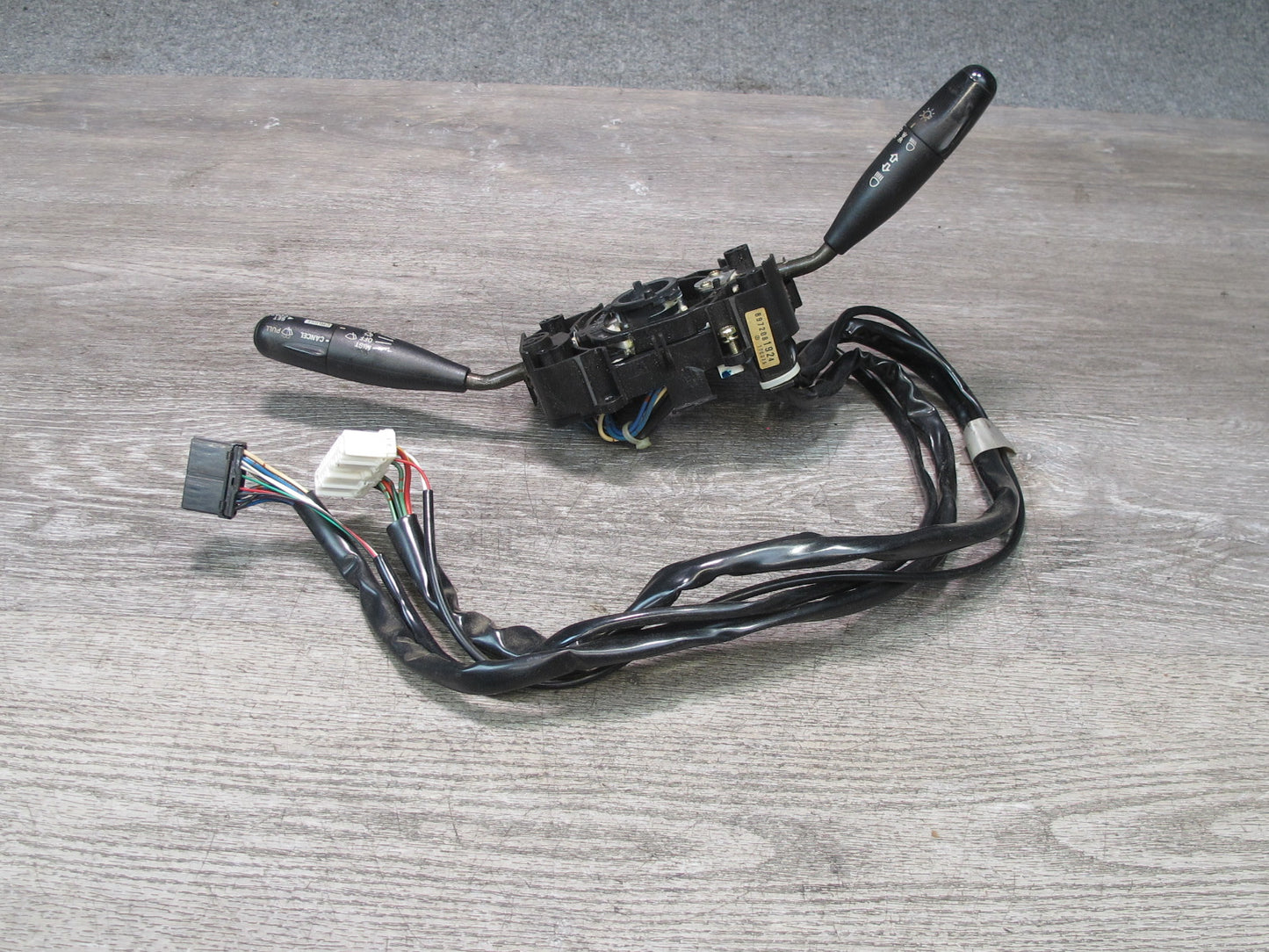 99-01 Isuzu Vehicross Steering Column Wiper Cruise Turn Signal Multi Switch OEM