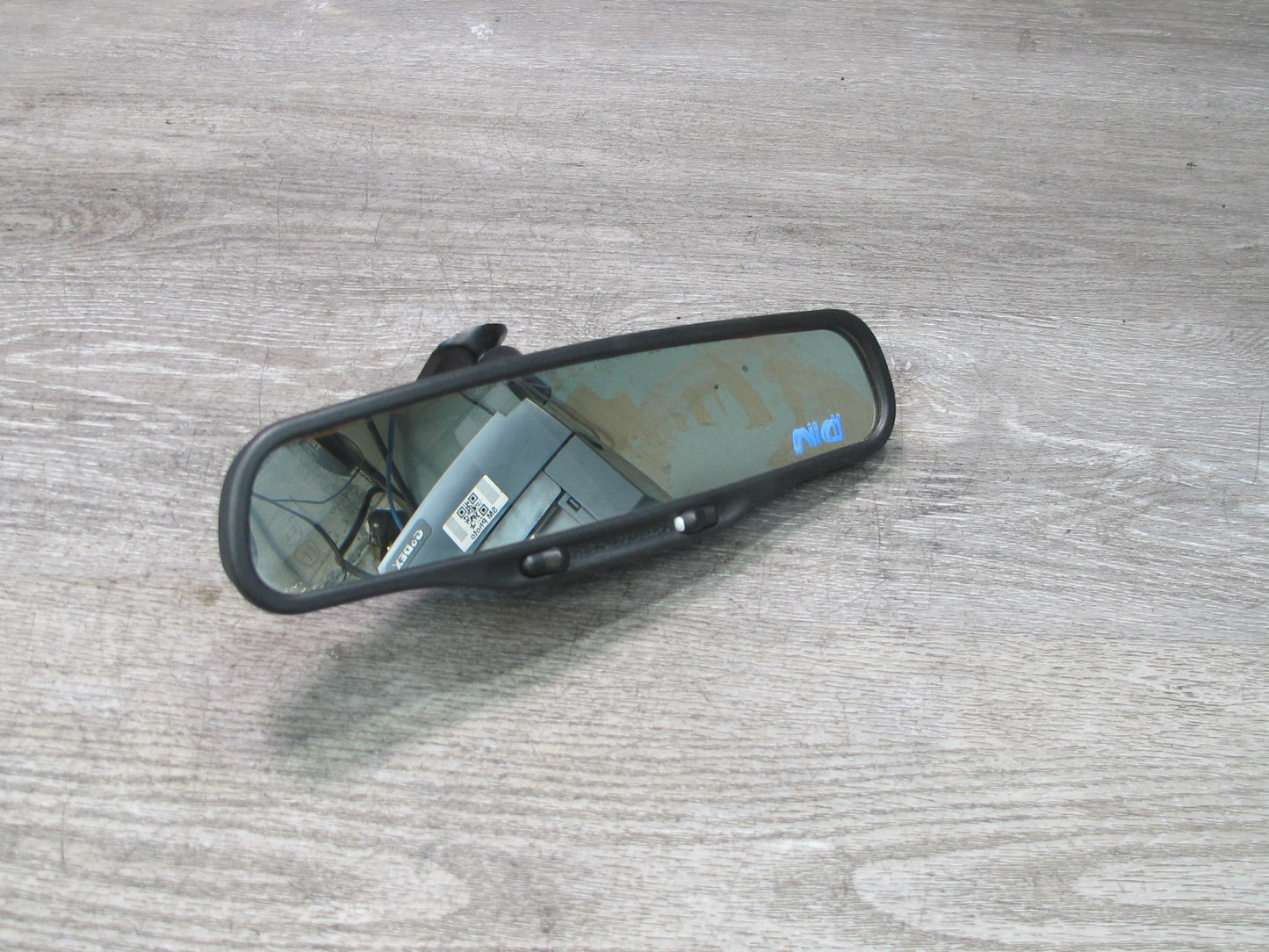 99-01 Isuzu Vehicross Manual Dimming Interior Rear View Mirror w Lights OEM