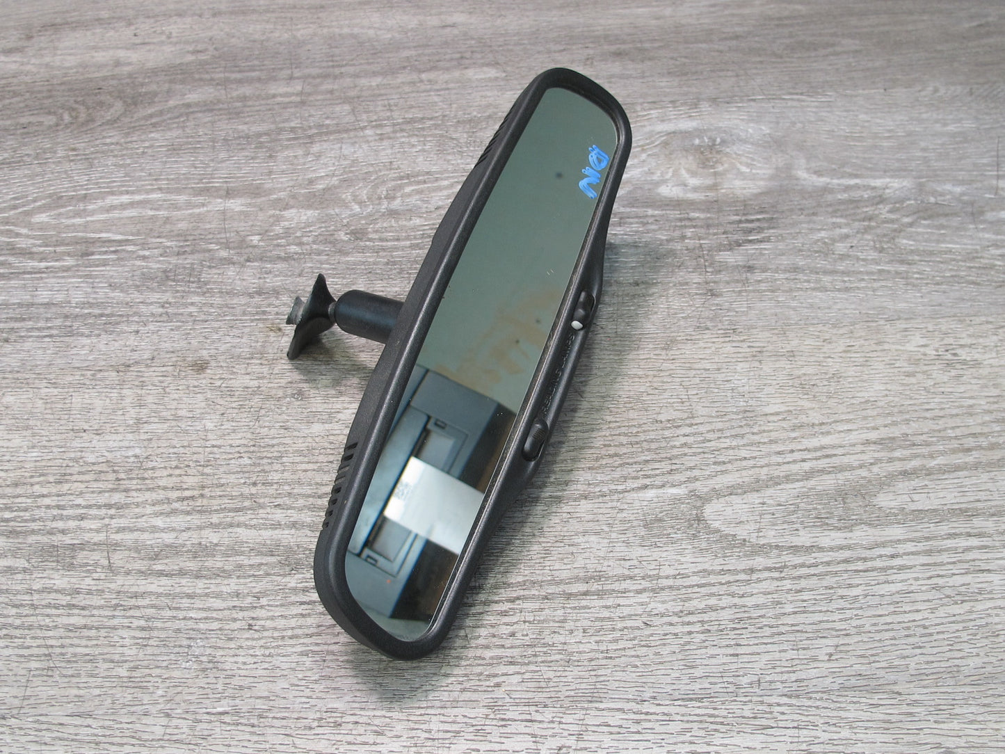 99-01 Isuzu Vehicross Manual Dimming Interior Rear View Mirror w Lights OEM