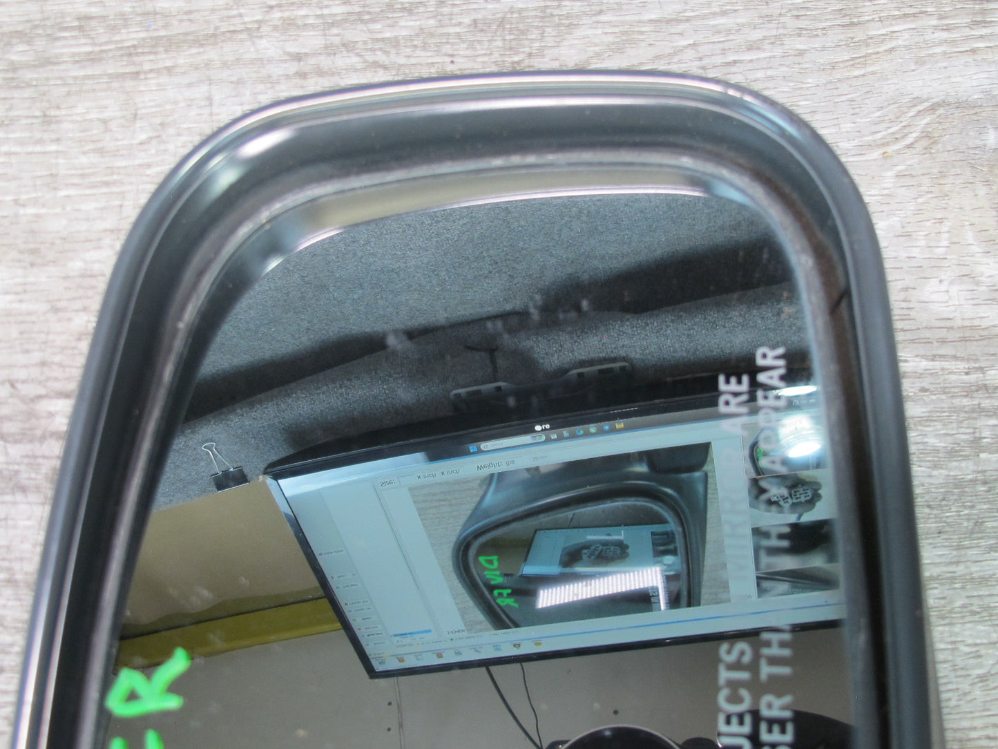 99-01 Isuzu Vehicross Right Door Side View Exterior Power Heated Mirror OEM
