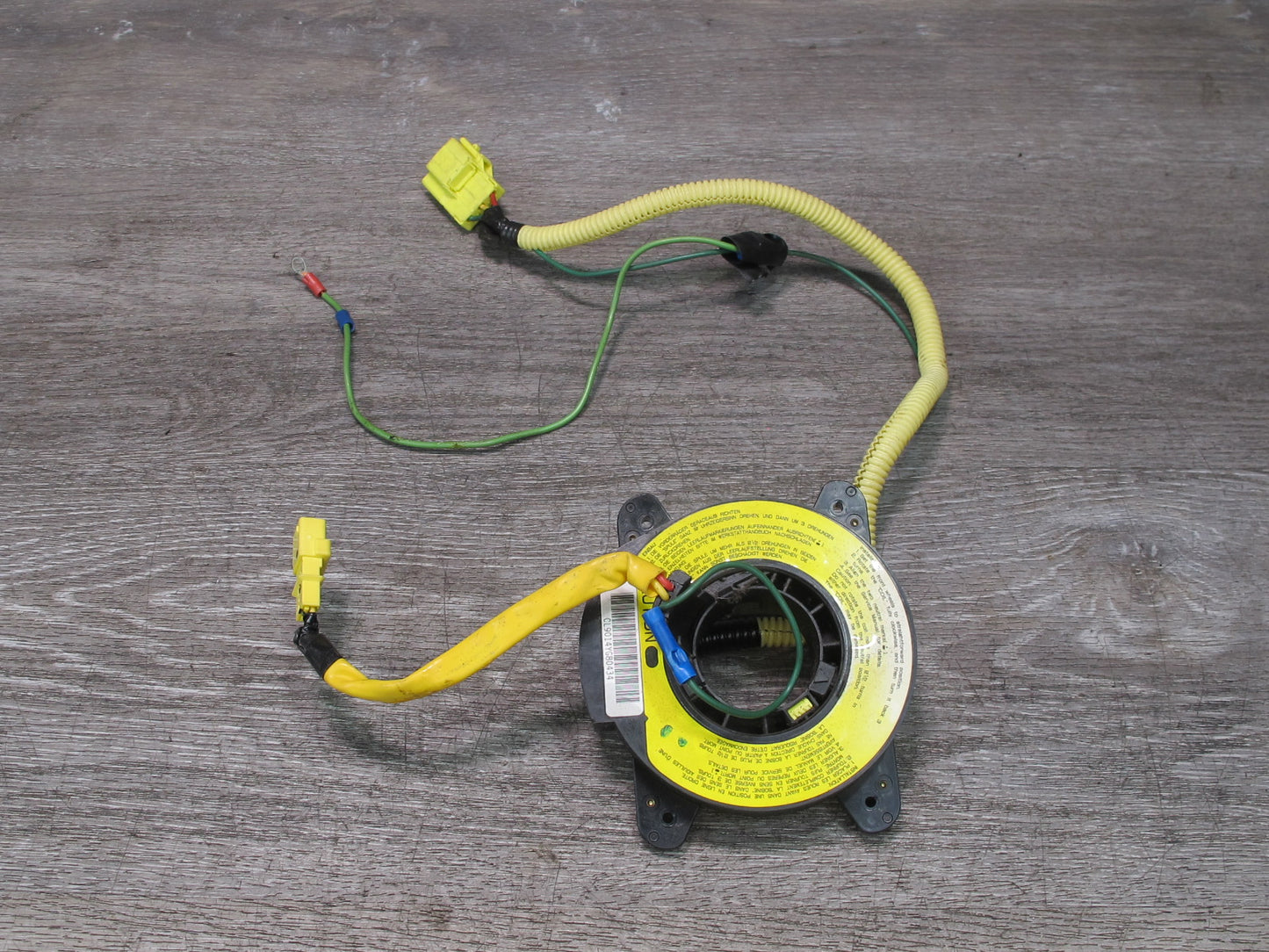 99-01 ISUZU VEHICROSS STEERING COLUMN CLOCK SPRING OEM