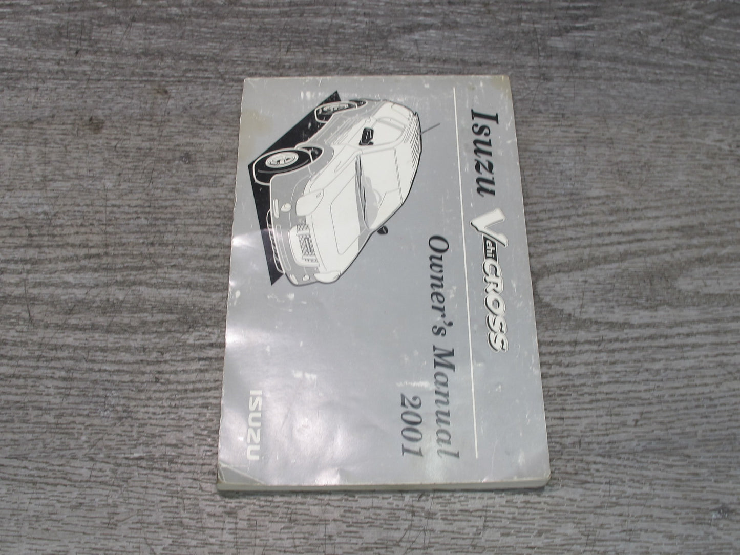2001 Isuzu Vehicross Owner Operator User Guide Manual Book OEM