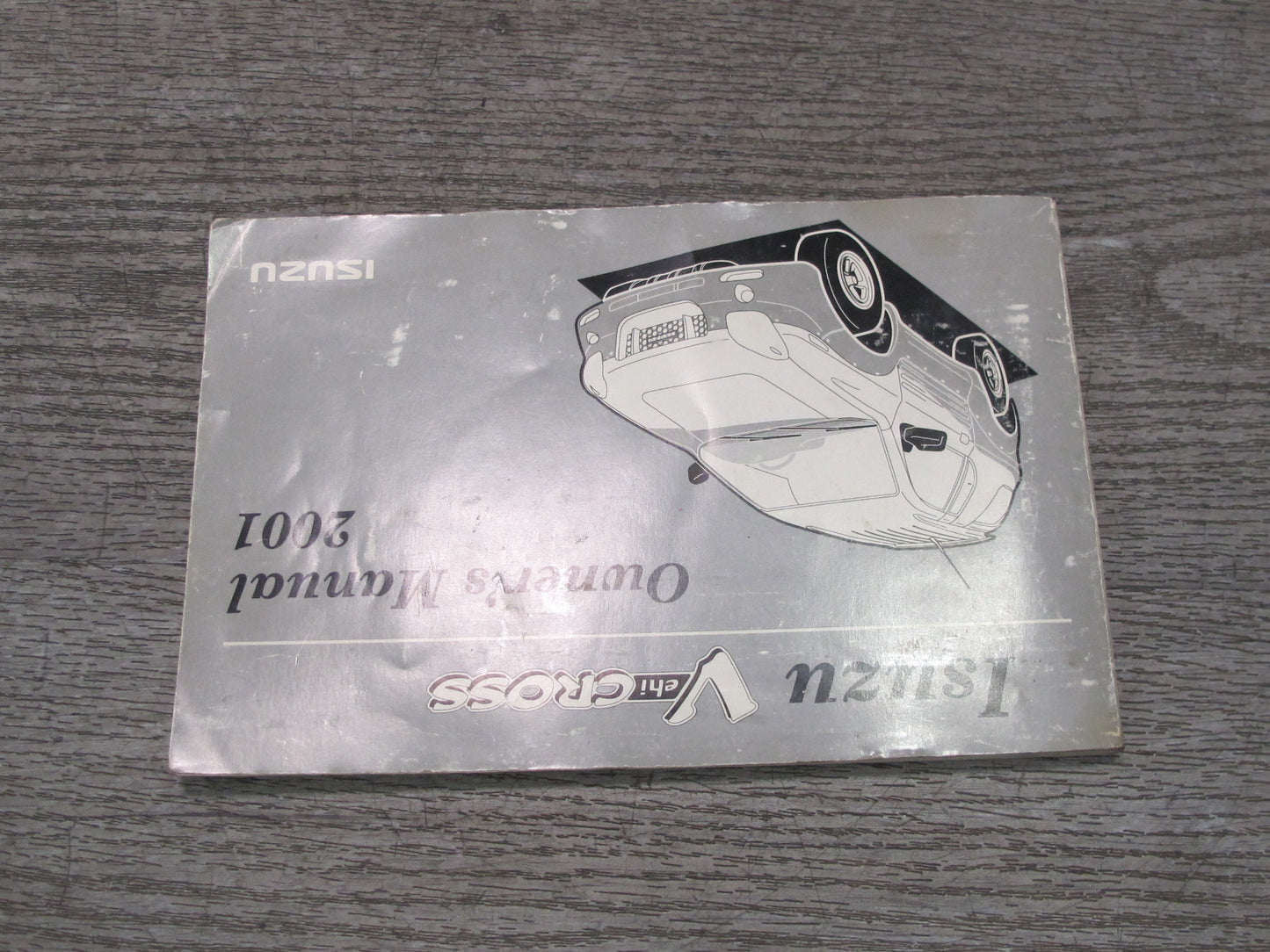 2001 Isuzu Vehicross Owner Operator User Guide Manual Book OEM