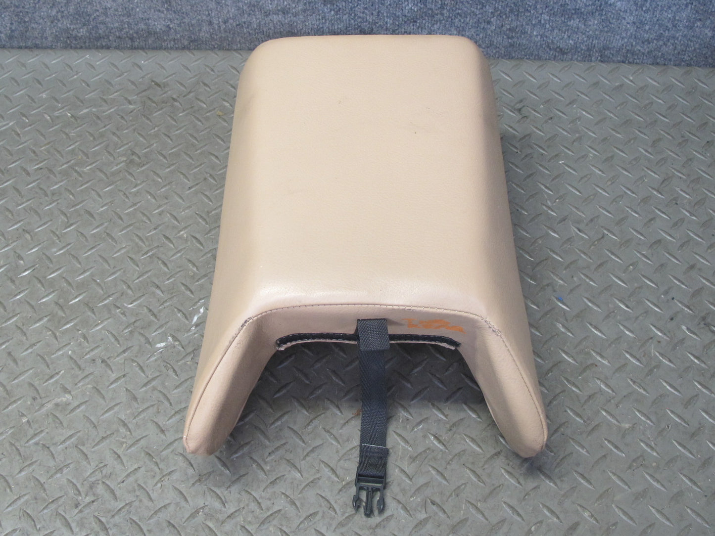 96-99 BMW E36 325iC 328iC Convertible Rear Seat Leather Armrest OEM