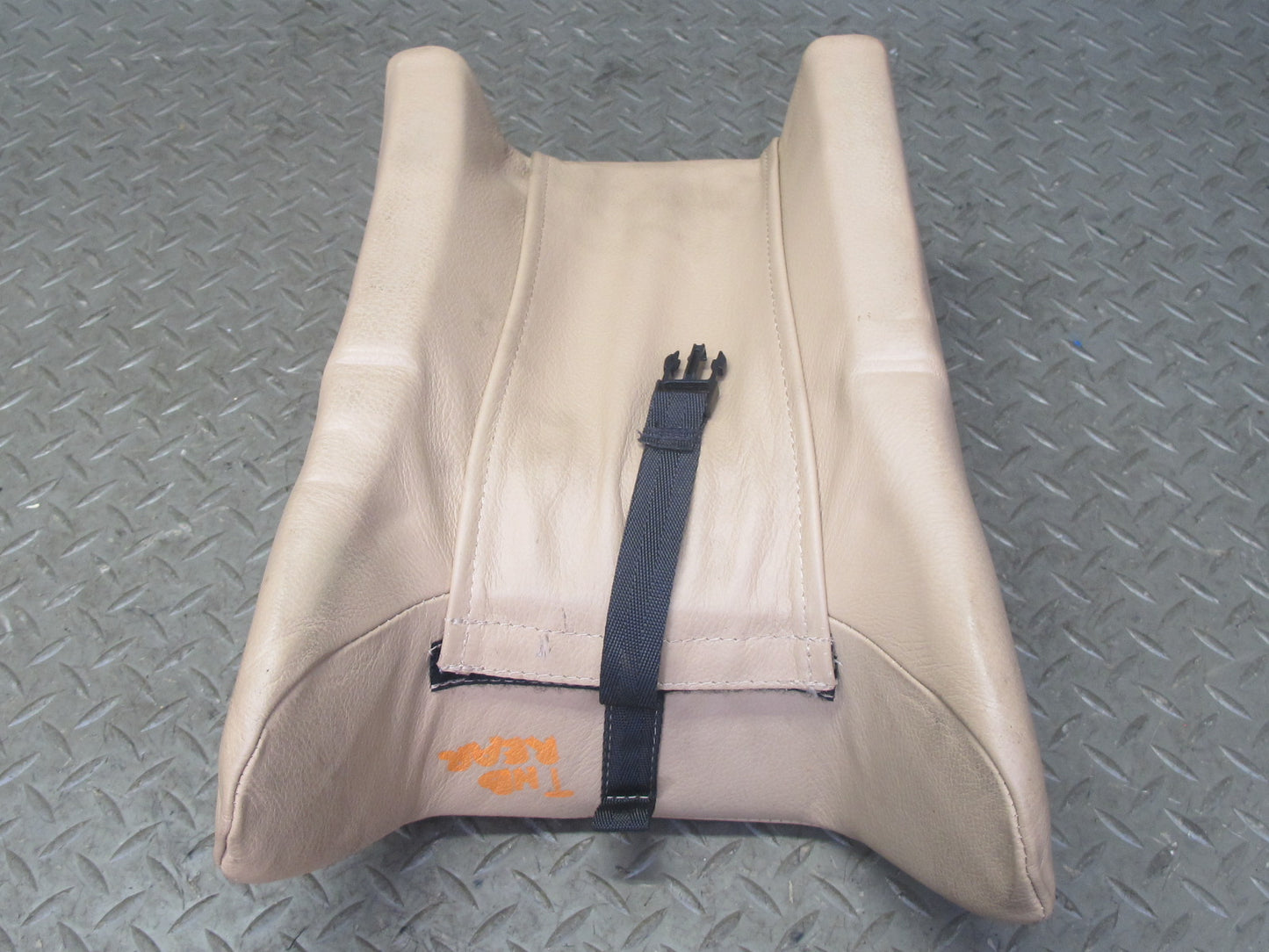 96-99 BMW E36 325iC 328iC Convertible Rear Seat Leather Armrest OEM