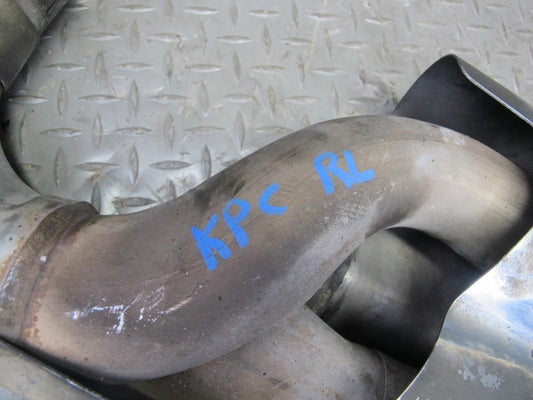 2006 Porsche Cayenne 955 Turbo S Rear Left & Right Exhaust Muffler Tip Set