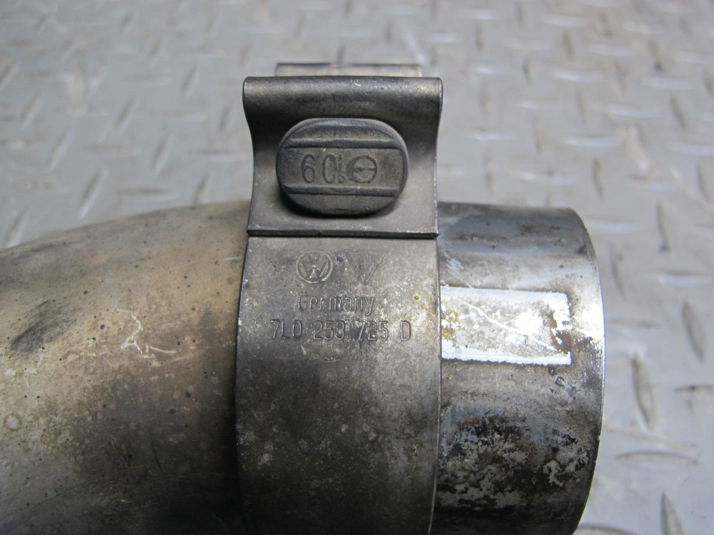 2006 Porsche Cayenne 955 Turbo S Rear Left & Right Exhaust Muffler Tip Set