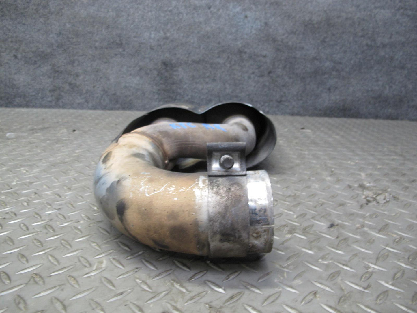 2006 Porsche Cayenne 955 Turbo S Rear Left & Right Exhaust Muffler Tip Set