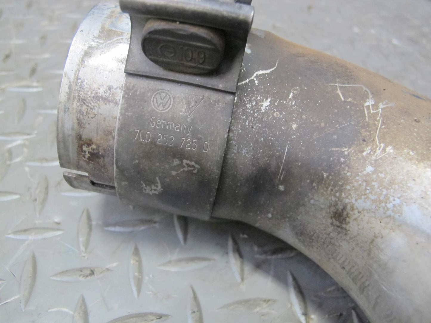 2006 Porsche Cayenne 955 Turbo S Rear Left & Right Exhaust Muffler Tip Set