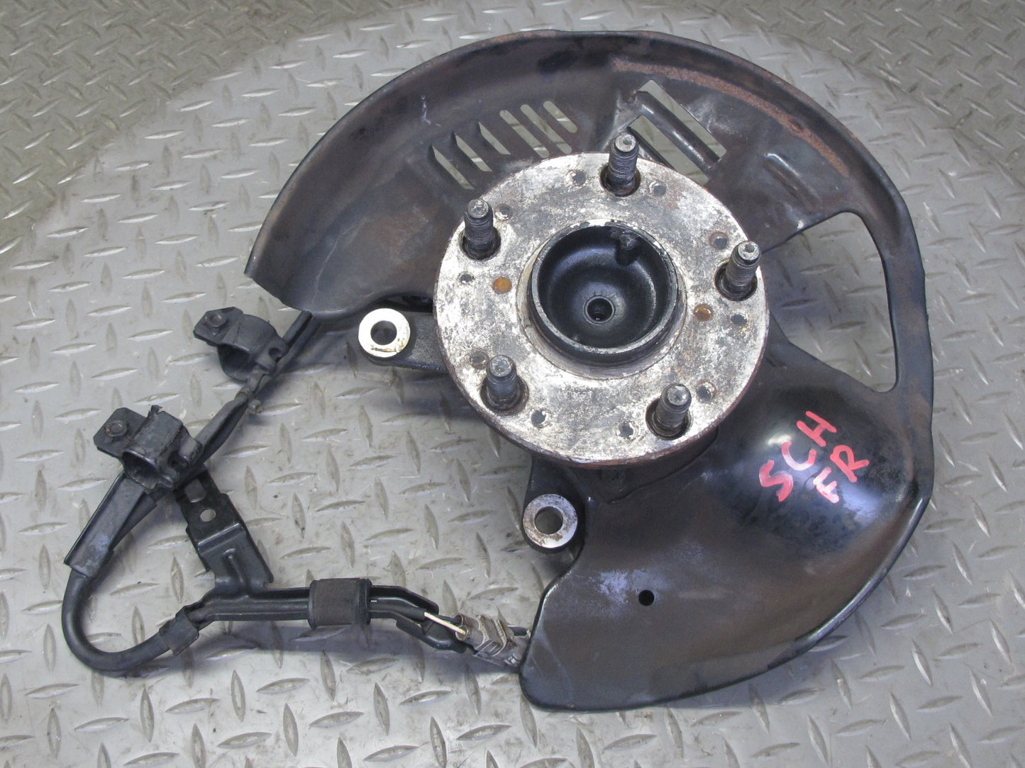 92-00 Lexus UZZ30L SC300 SC400 RWD Front Right Spindle Knuckle Wheel Hub OEM