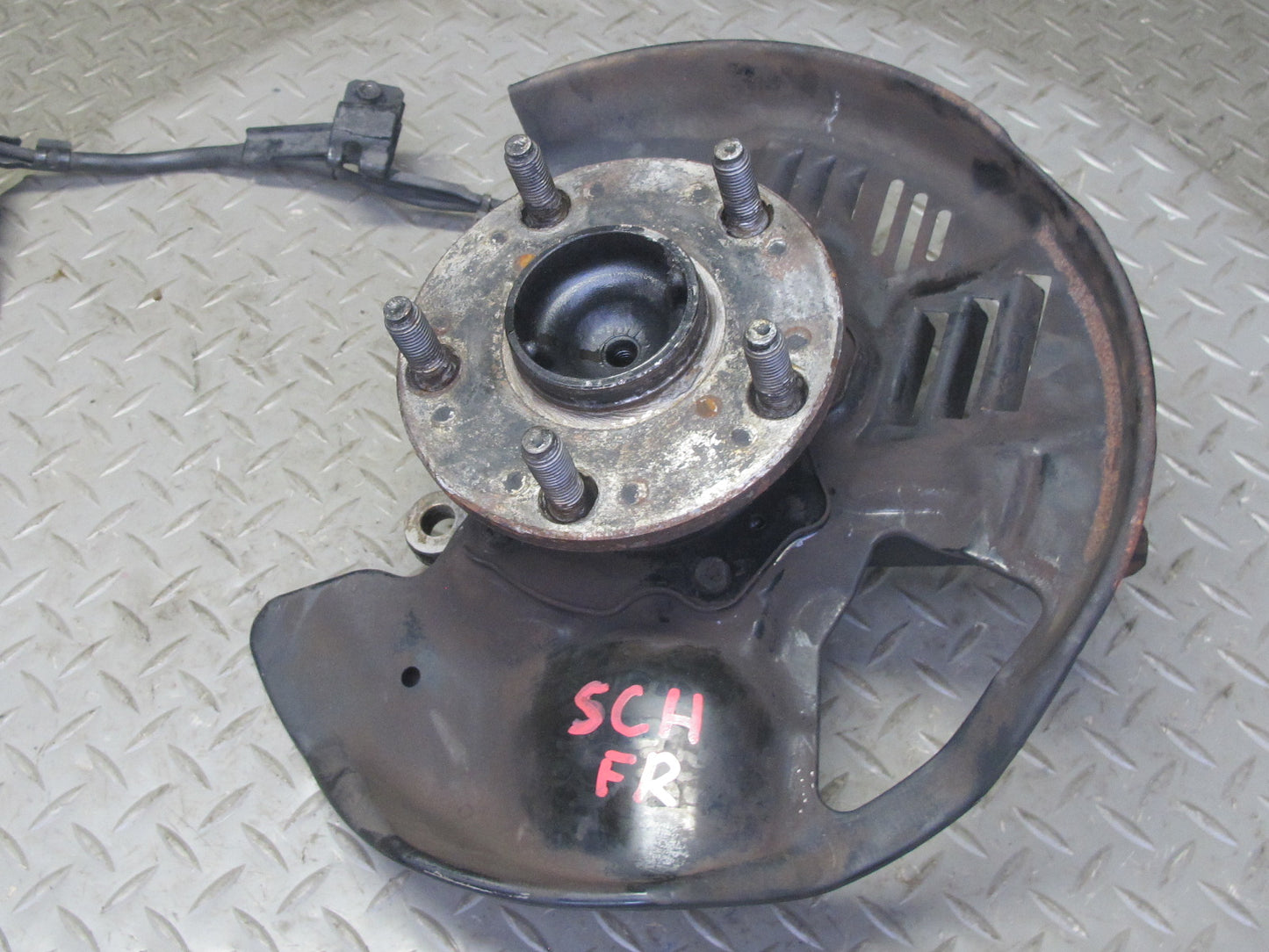 92-00 Lexus UZZ30L SC300 SC400 RWD Front Right Spindle Knuckle Wheel Hub OEM