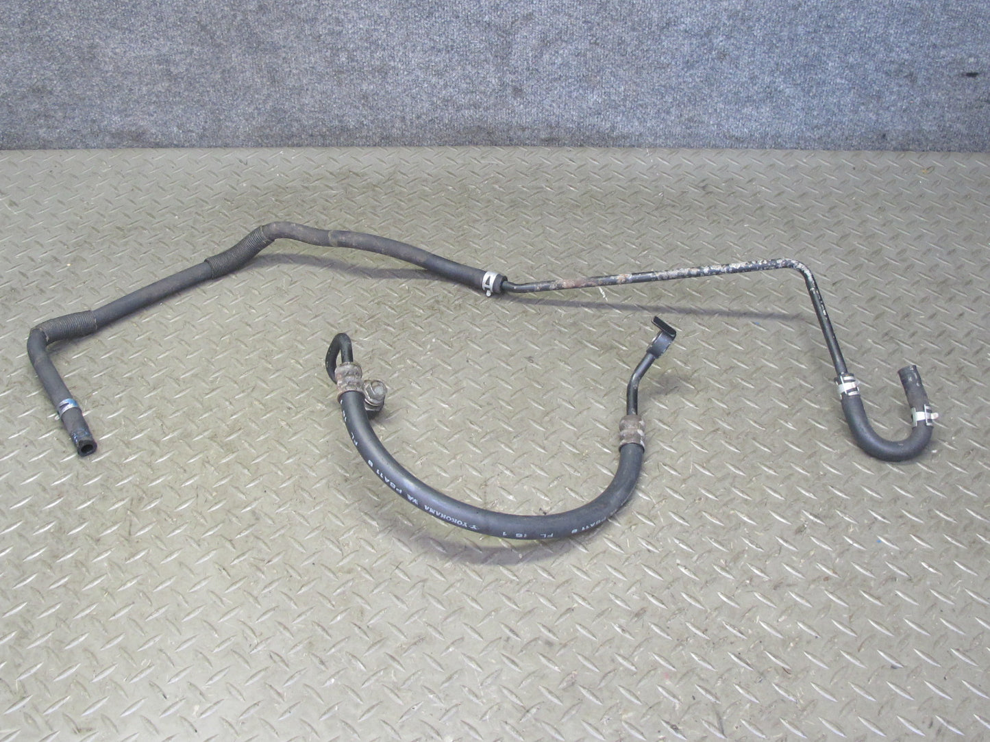 92-00 Lexus UZZ30L SC400 Coolant Fan Motor Hydraulic Hose Line Set OEM
