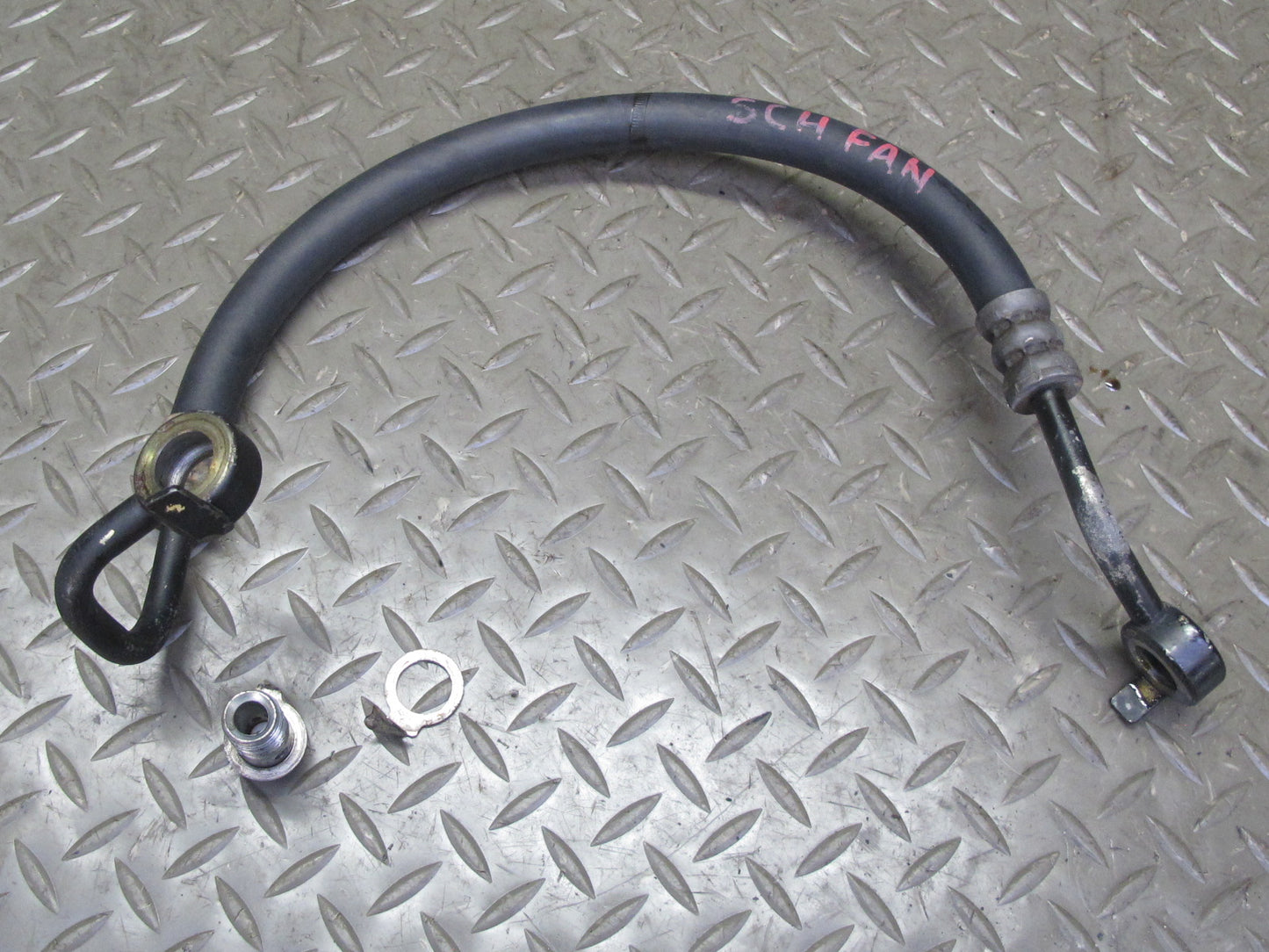 92-00 Lexus UZZ30L SC400 Coolant Fan Motor Hydraulic Hose Line Set OEM