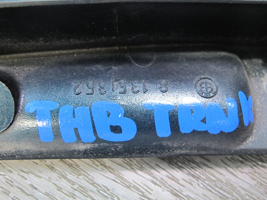 94-99 BMW E36 328iC Convertible Rear Trunk Lid License Plate Trim Molding OEM