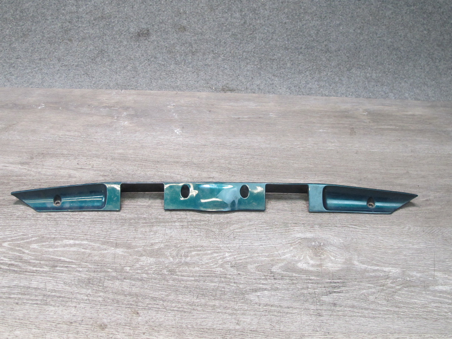 94-99 BMW E36 328iC Convertible Rear Trunk Lid License Plate Trim Molding OEM
