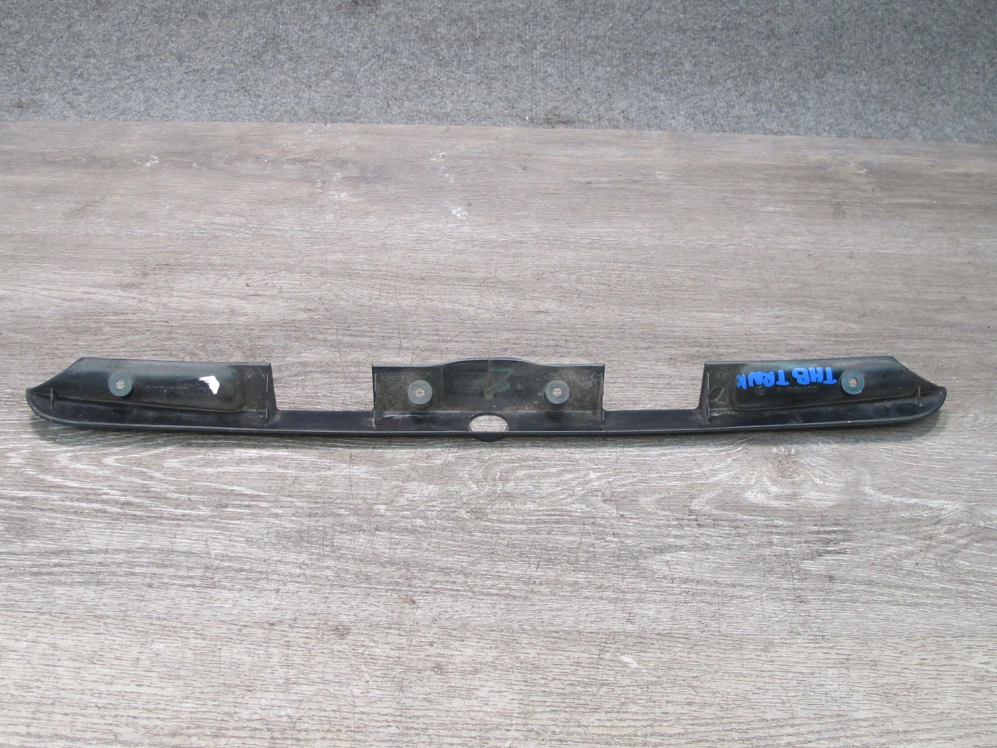 94-99 BMW E36 328iC Convertible Rear Trunk Lid License Plate Trim Molding OEM
