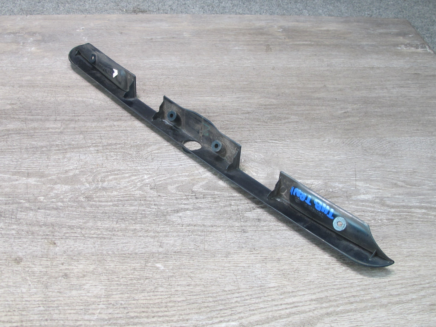 94-99 BMW E36 328iC Convertible Rear Trunk Lid License Plate Trim Molding OEM