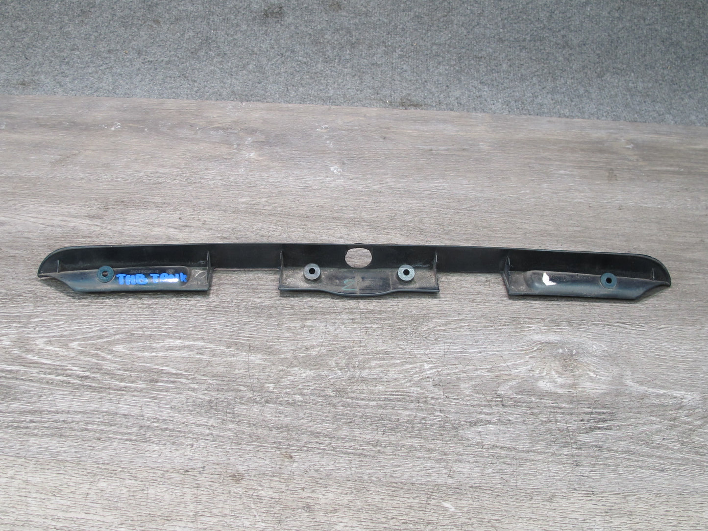 94-99 BMW E36 328iC Convertible Rear Trunk Lid License Plate Trim Molding OEM