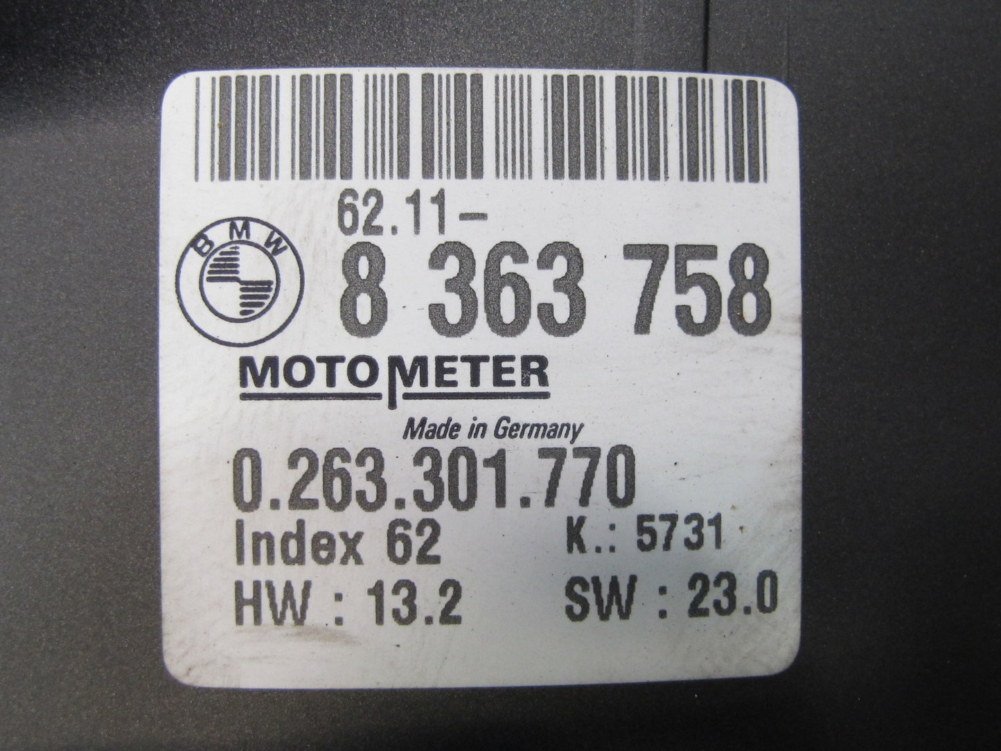 96-97 BMW E36 325iC 328iC A/T Instrument Cluster Gauge Speedometer 8363758 OEM