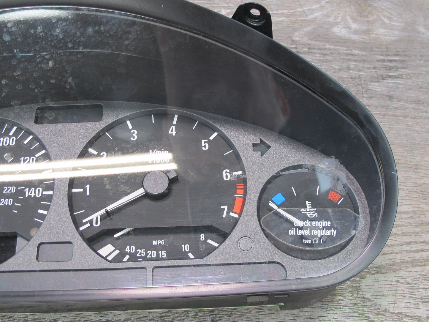 96-97 BMW E36 325iC 328iC A/T Instrument Cluster Gauge Speedometer 8363758 OEM