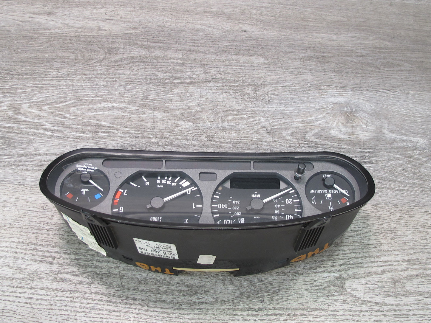 96-97 BMW E36 325iC 328iC A/T Instrument Cluster Gauge Speedometer 8363758 OEM