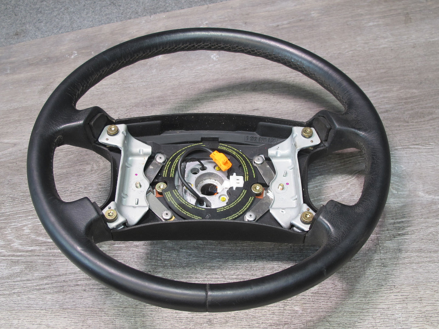 96-97 BMW E36 325iC 328iC 4 Spoke Leather Steering 50k Miles OEM