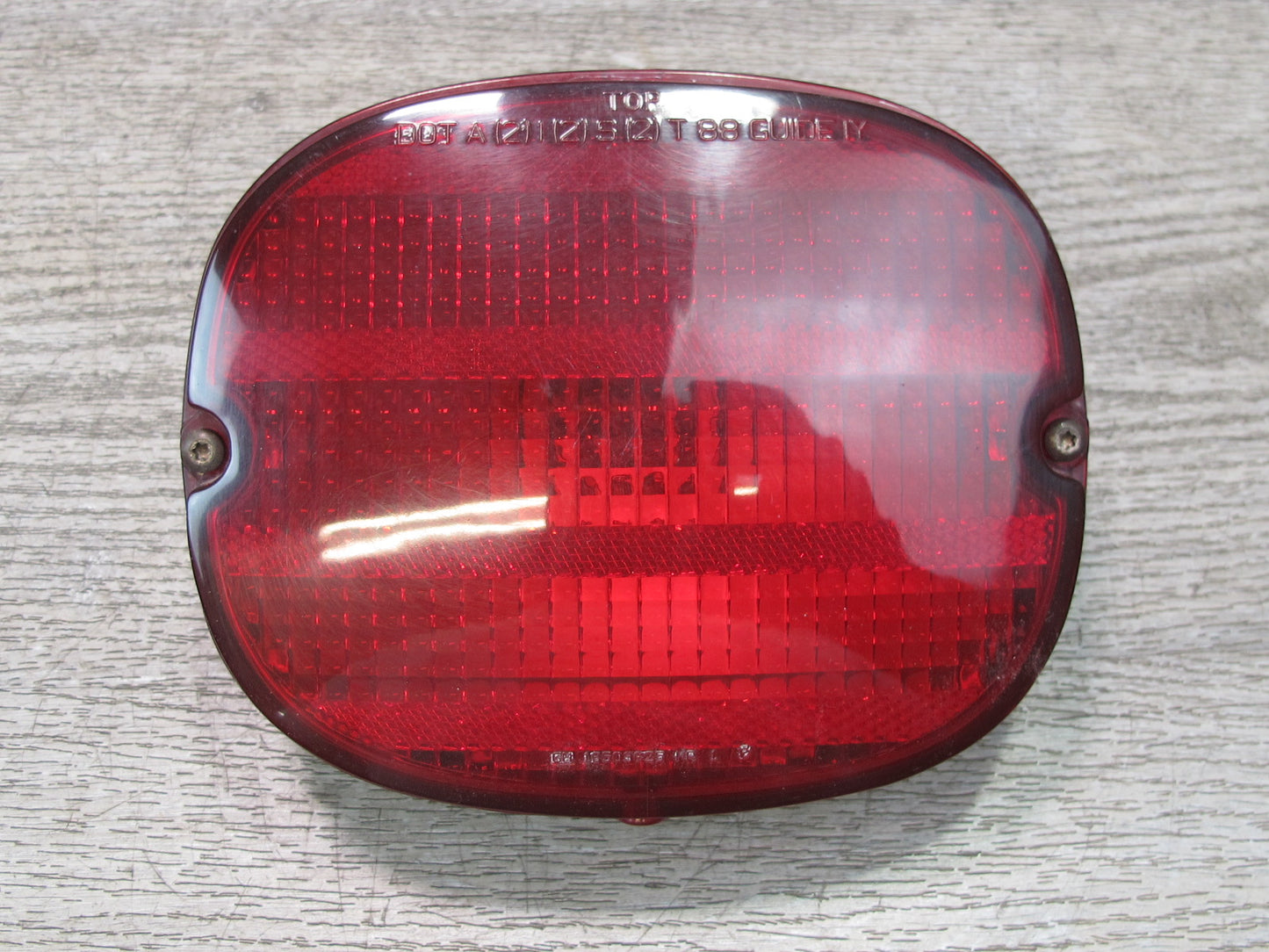91-96 Chevrolet Corvette C4 Set of 4 Rear Left & Right Tail Light Lamp Lens OEM