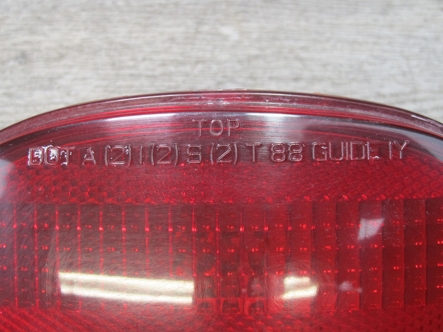 91-96 Chevrolet Corvette C4 Set of 4 Rear Left & Right Tail Light Lamp Lens OEM