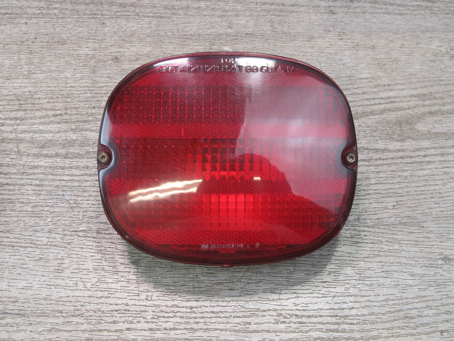 91-96 Chevrolet Corvette C4 Set of 4 Rear Left & Right Tail Light Lamp Lens OEM