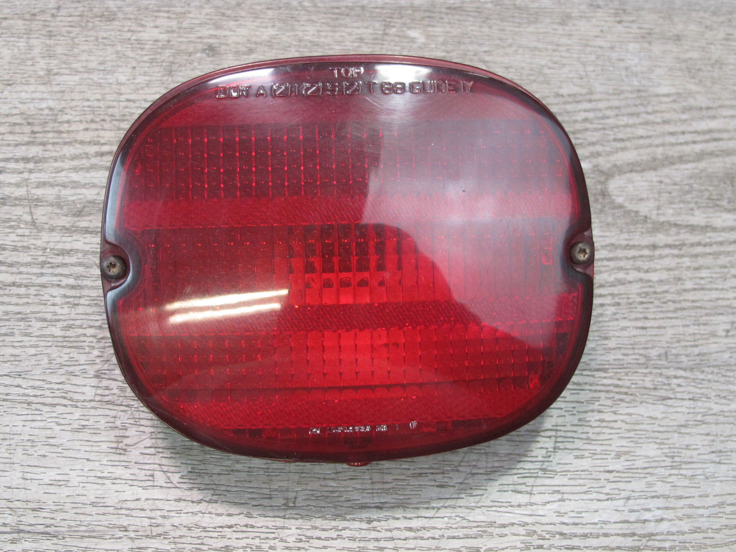 91-96 Chevrolet Corvette C4 Set of 4 Rear Left & Right Tail Light Lamp Lens OEM