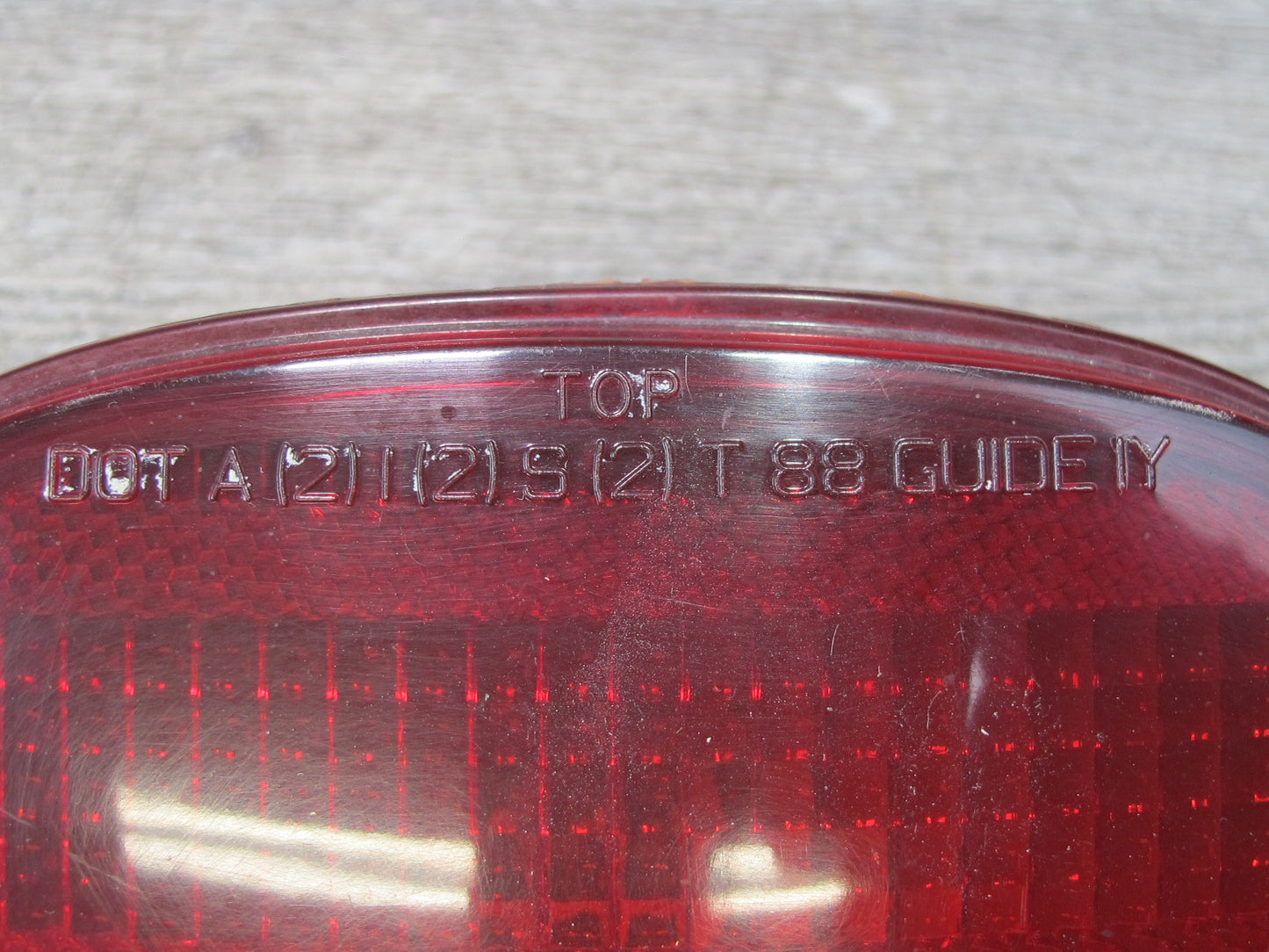 91-96 Chevrolet Corvette C4 Set of 4 Rear Left & Right Tail Light Lamp Lens OEM