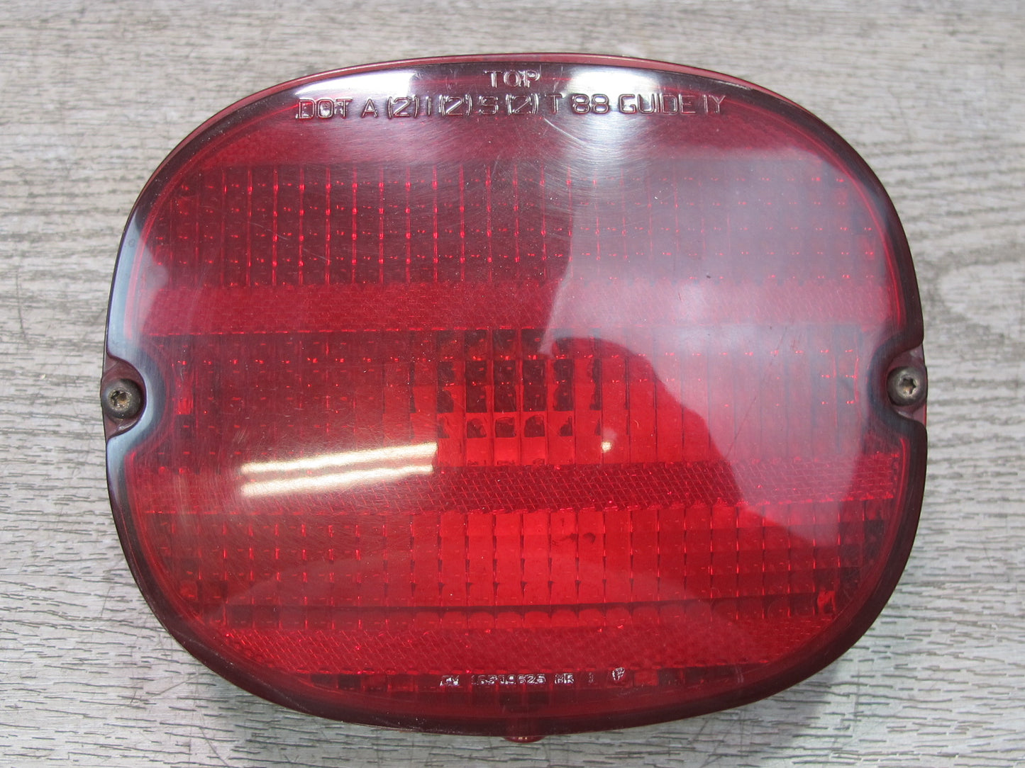 91-96 Chevrolet Corvette C4 Set of 4 Rear Left & Right Tail Light Lamp Lens OEM