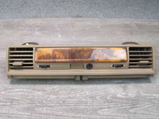 96-99 BMW E36 328ic Dash Front Left Center Right Air Vent Trim Panel Set OEM