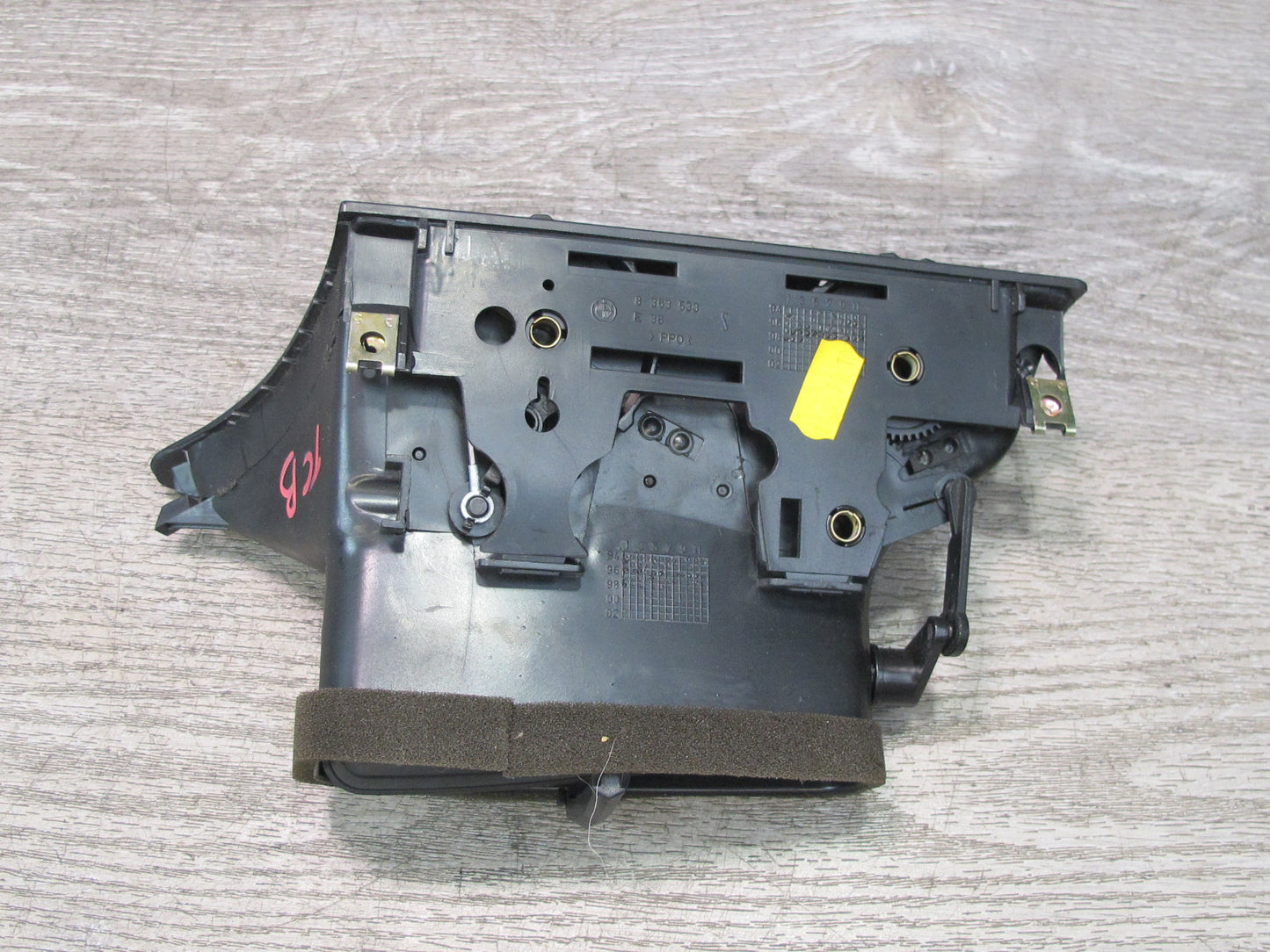 96-99 BMW E36 328ic Dash Front Left Center Right Air Vent Trim Panel Set OEM