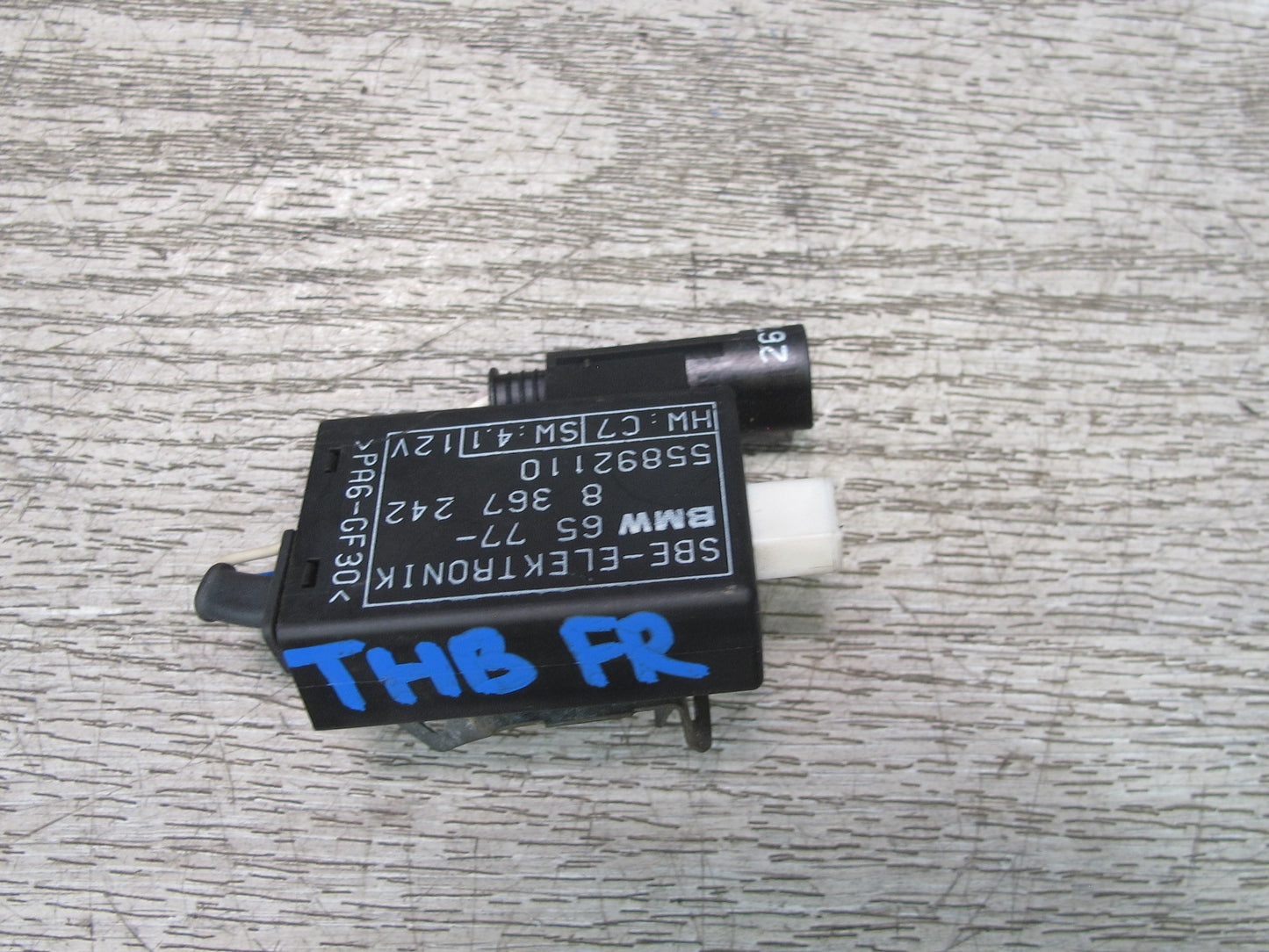 94-99 BMW E36 325iC 328iC Seat Occupancy Sensor 8367242