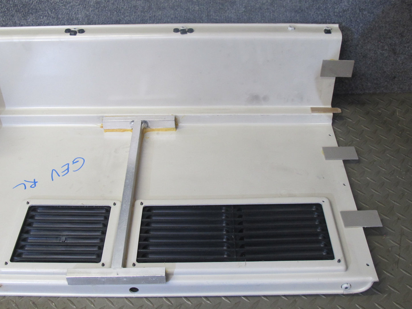 01-03 VW Eurovan T4 Camper Rear Left Furnace Trim Cover Panel w Vent OEM