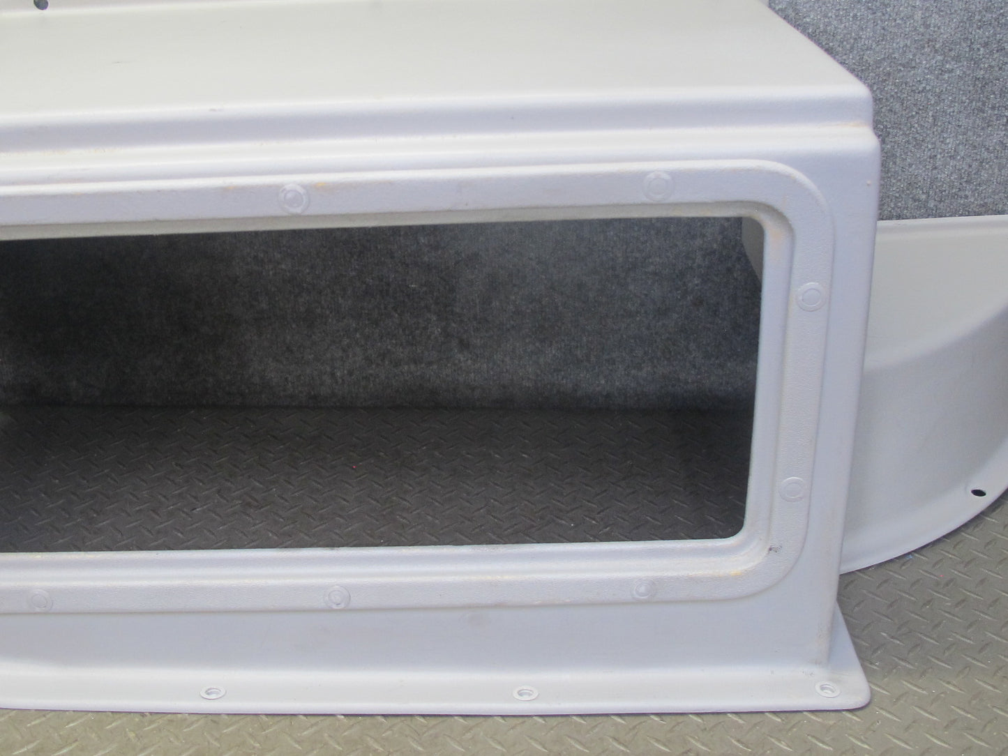 01-03 VW Eurovan T4 Camper Rear Right AUX Battery Storage Tray Panel Cover OEM