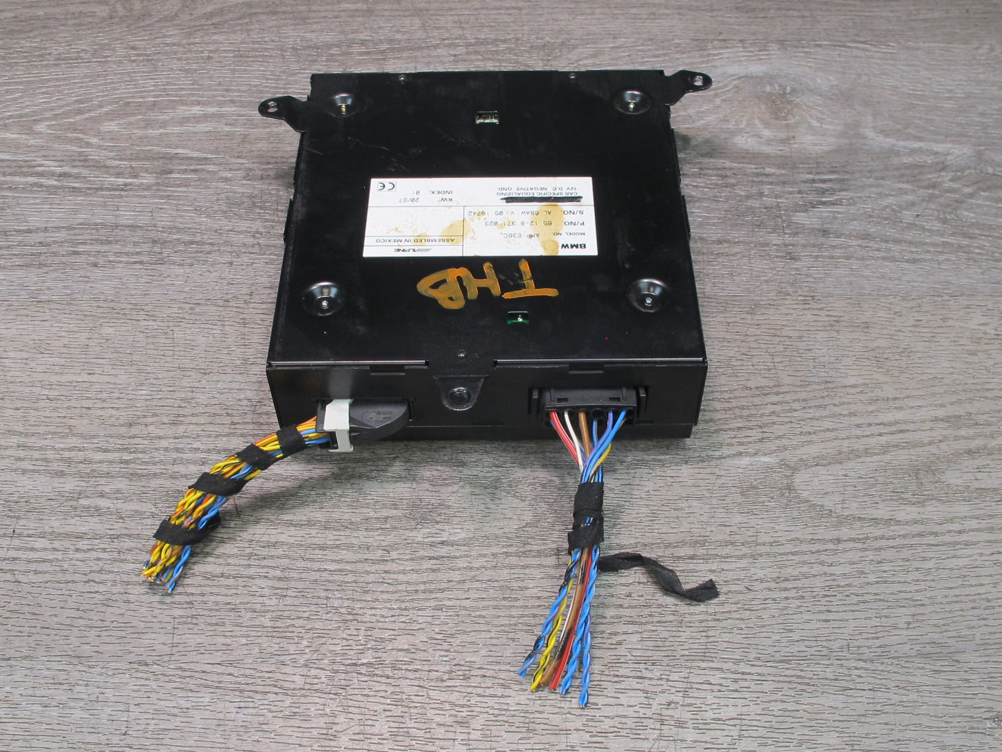 96-99 BMW E36 325iC 328iC Convertible Alpine Audio Amplifier AMP 8371023 OEM