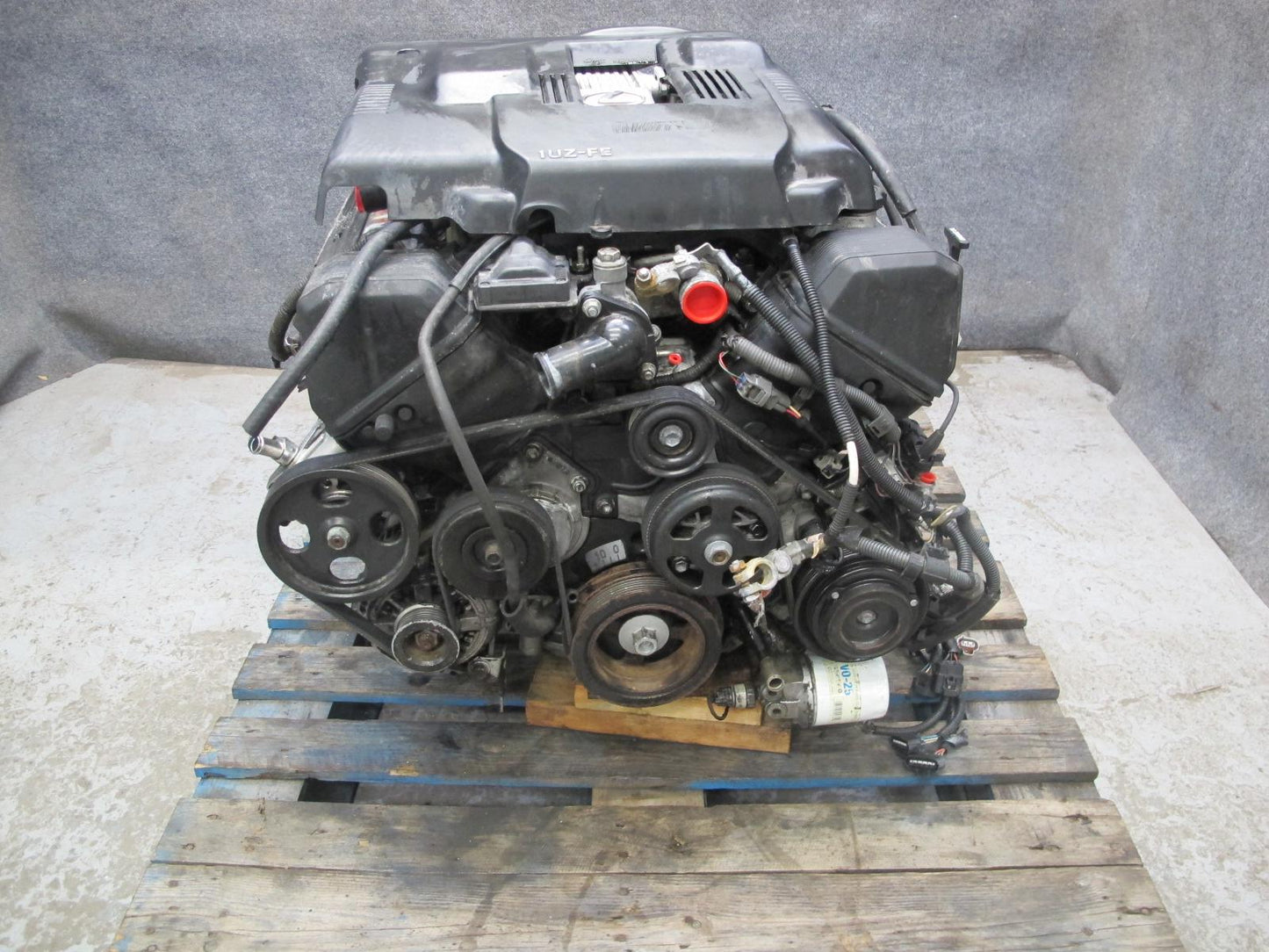 95-97 Lexus UZZ30L SC400 4.0L 1UZFE VIN H Rear Sump Complete Engine Motor 159K