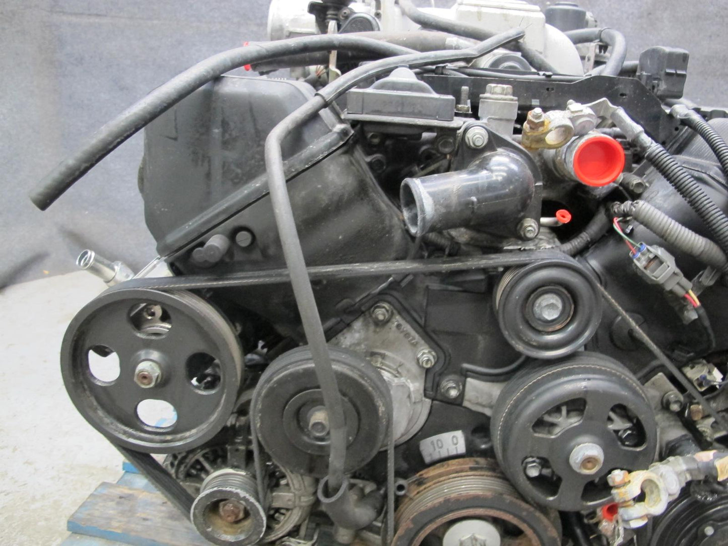 95-97 Lexus UZZ30L SC400 4.0L 1UZFE VIN H Rear Sump Complete Engine Motor 159K