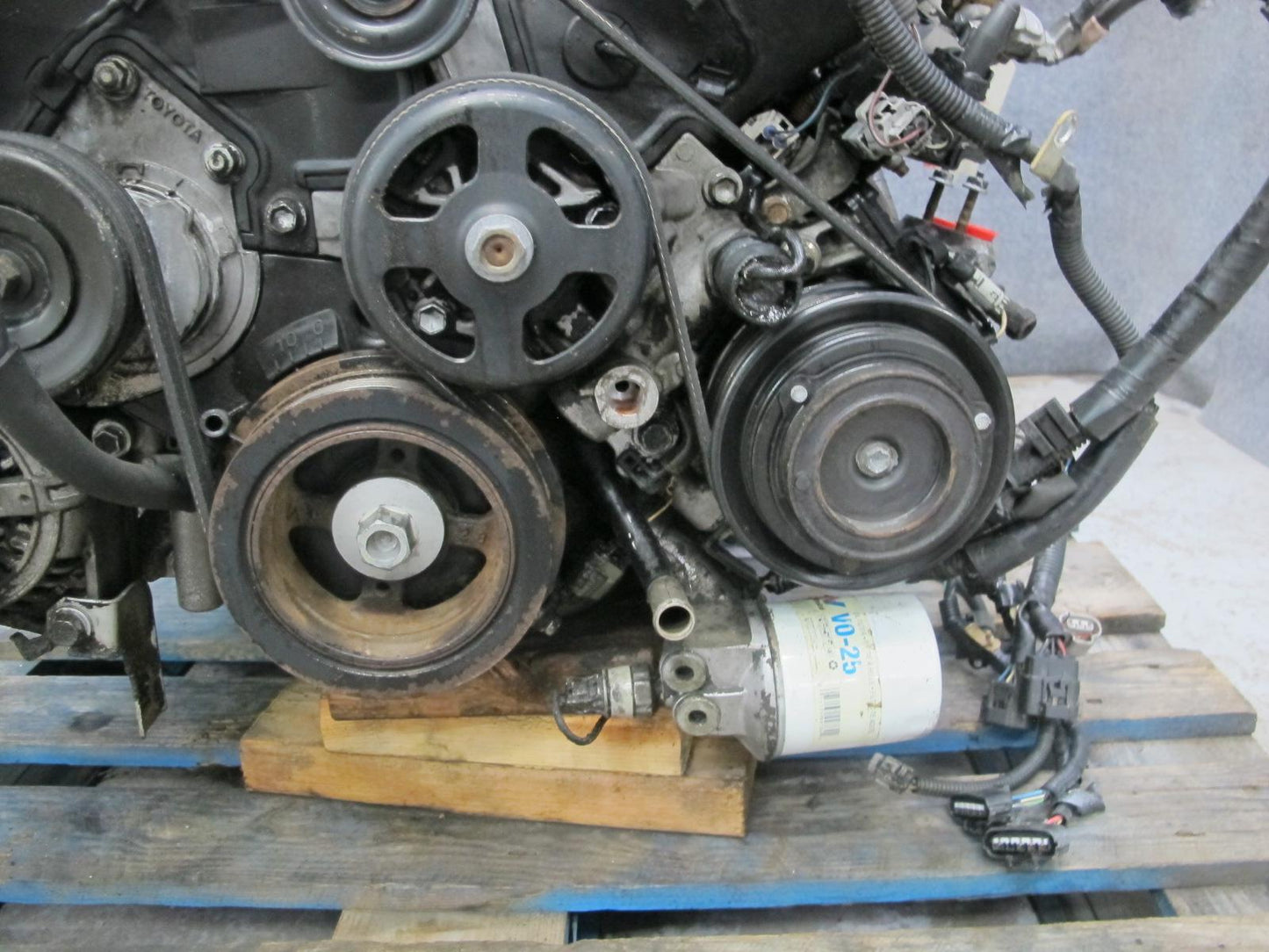 95-97 Lexus UZZ30L SC400 4.0L 1UZFE VIN H Rear Sump Complete Engine Motor 159K