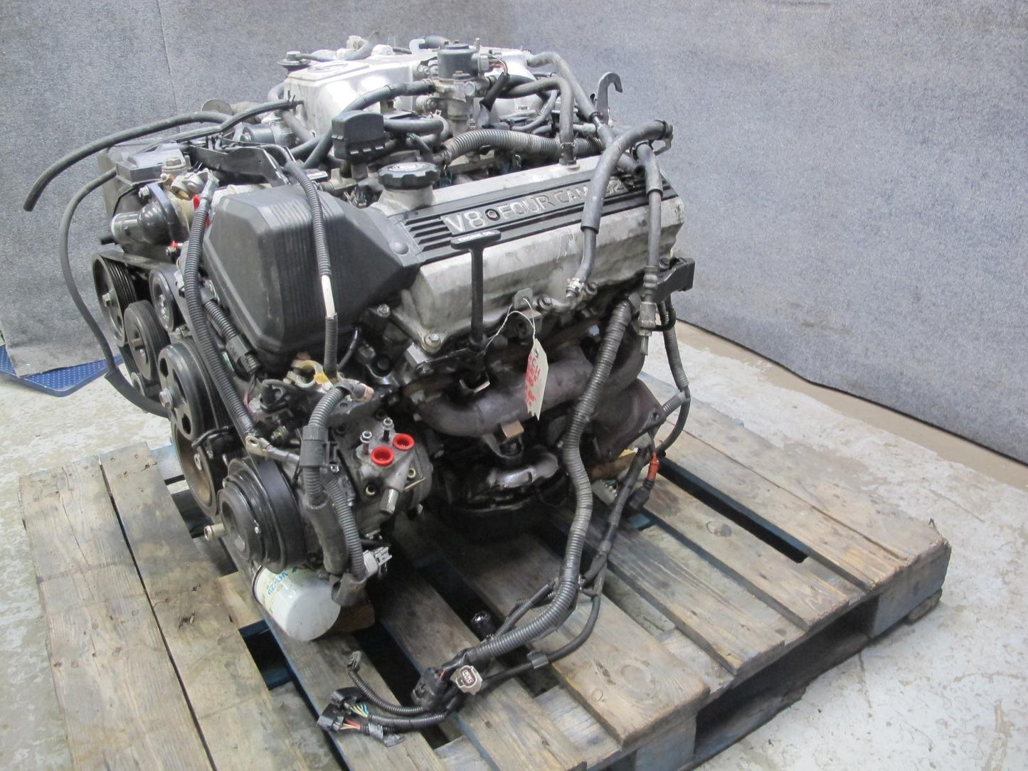 95-97 Lexus UZZ30L SC400 4.0L 1UZFE VIN H Rear Sump Complete Engine Motor 159K