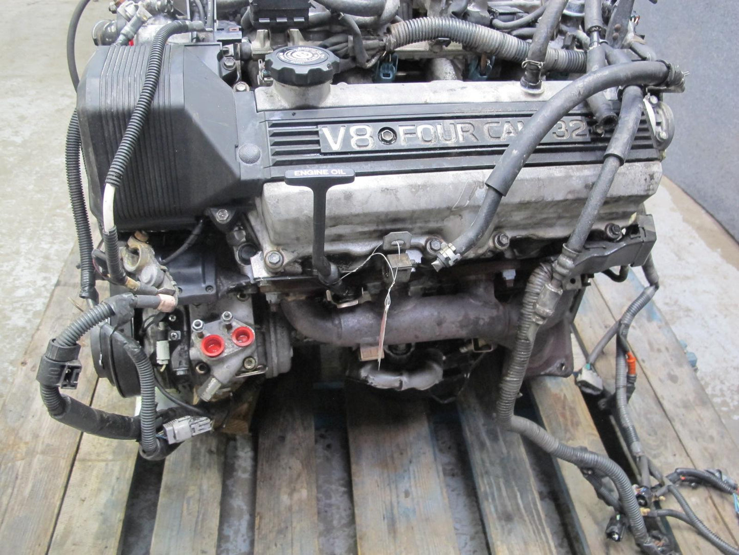 95-97 Lexus UZZ30L SC400 4.0L 1UZFE VIN H Rear Sump Complete Engine Motor 159K