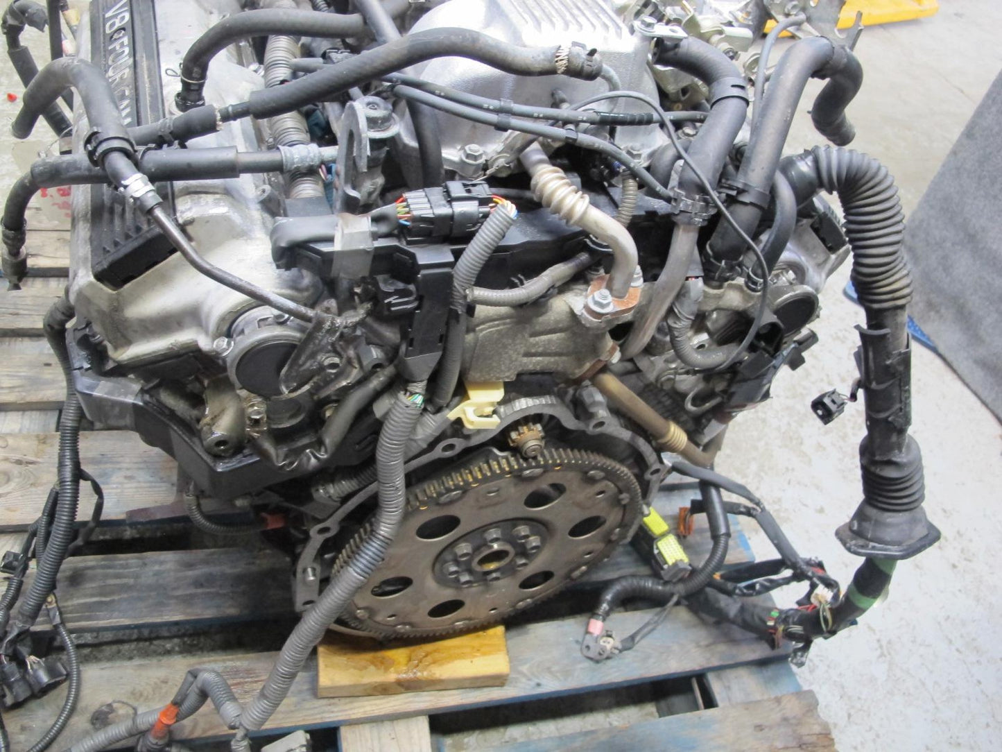 95-97 Lexus UZZ30L SC400 4.0L 1UZFE VIN H Rear Sump Complete Engine Motor 159K