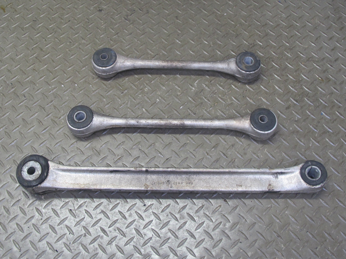 84-96 Chevrolet Corvette C4 Set of 3 Rear Left Suspension Control Arm Rod OEM