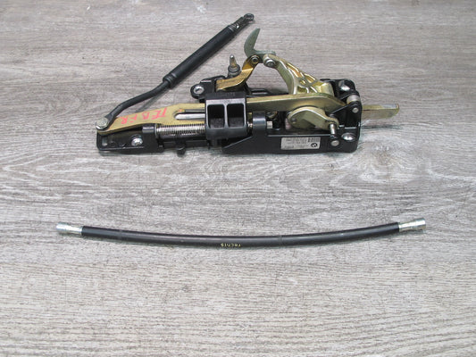 01-06 BMW E46 Convertible Right Soft TOP Roof Lock Latch w Hose Pipe OEM
