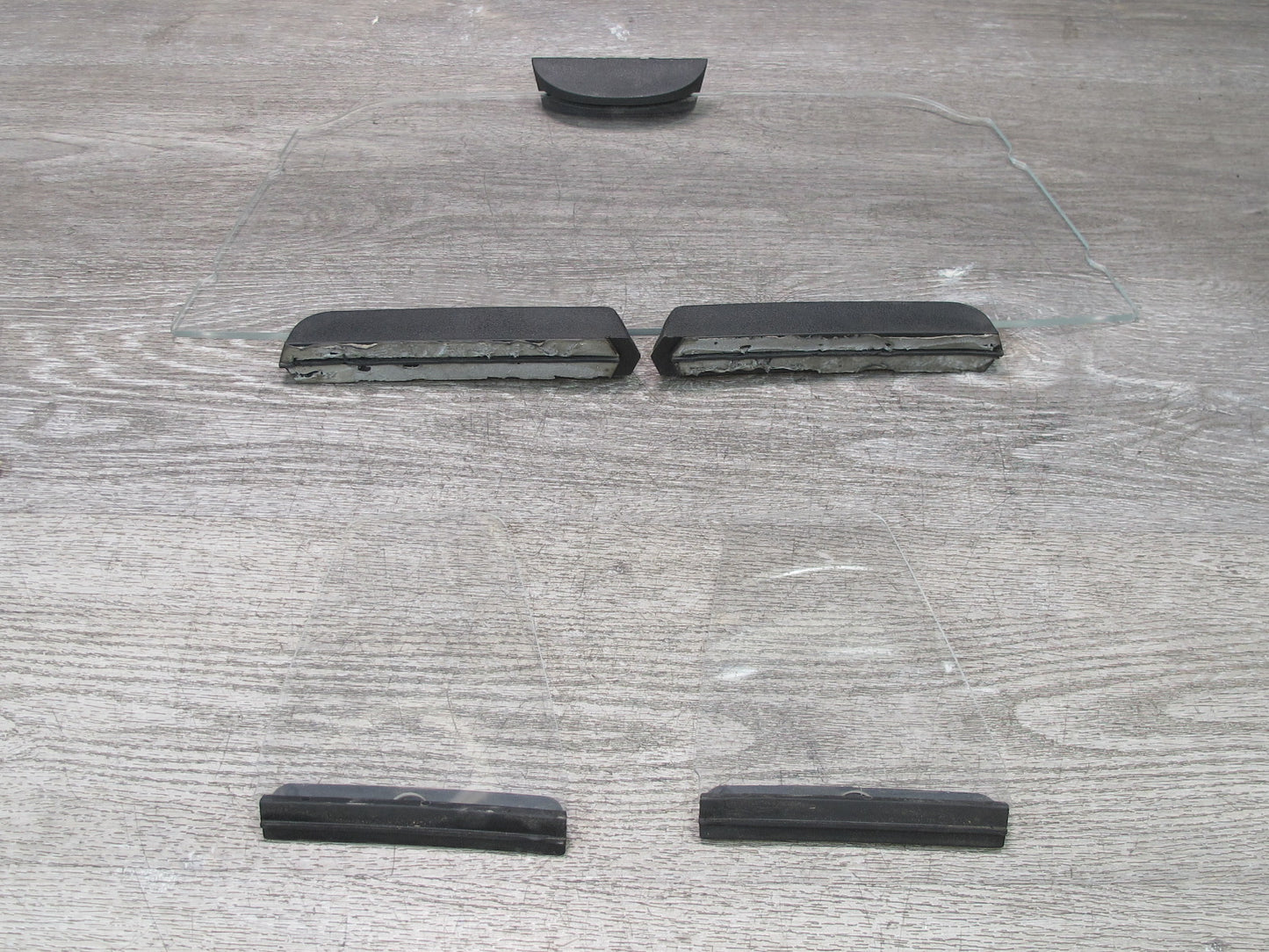 03-08 BMW E85 Z4 Convert Left Right Center Wind Screen Deflector Set Aftermarket